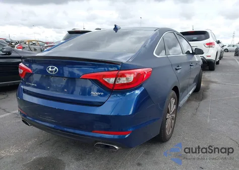 2017 Hyundai Sonata Sport from USA, damaged, VIN 5NPE34AF8HH481511